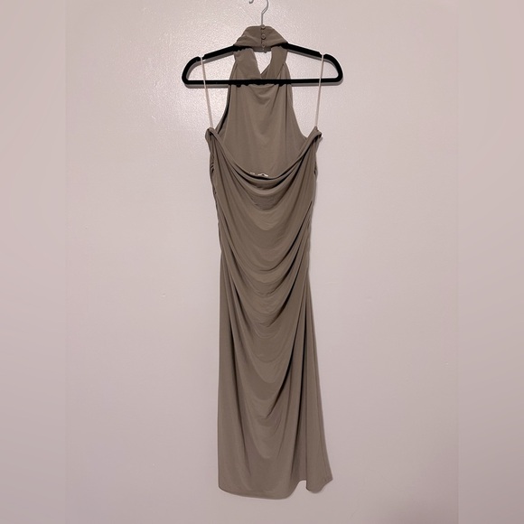 Aritzia Wilfred Smooth Matter Remedy Dress in Grey size XL - Picture 5 of 7